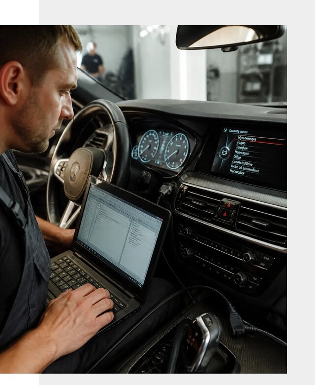 Русификация приборной панели BMW для авто в Севастополе от компании