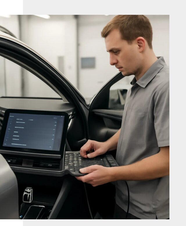 Русификация мультимедиа автомобилей Lynk Co в Севастополе