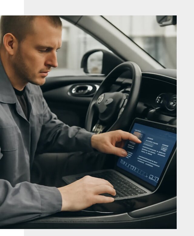 Русификация приборной панели автомобиля Lynk Co в Севастополе