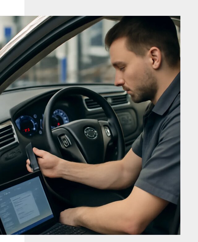 Русификация приборной панели Nissan для авто в Севастополе